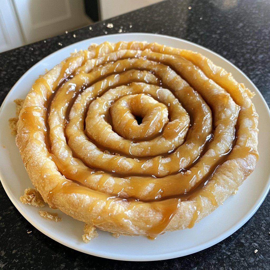 Karamell Nougat Schnecken