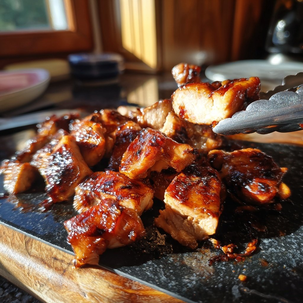 Einpfannen Balsamico Hähnchen