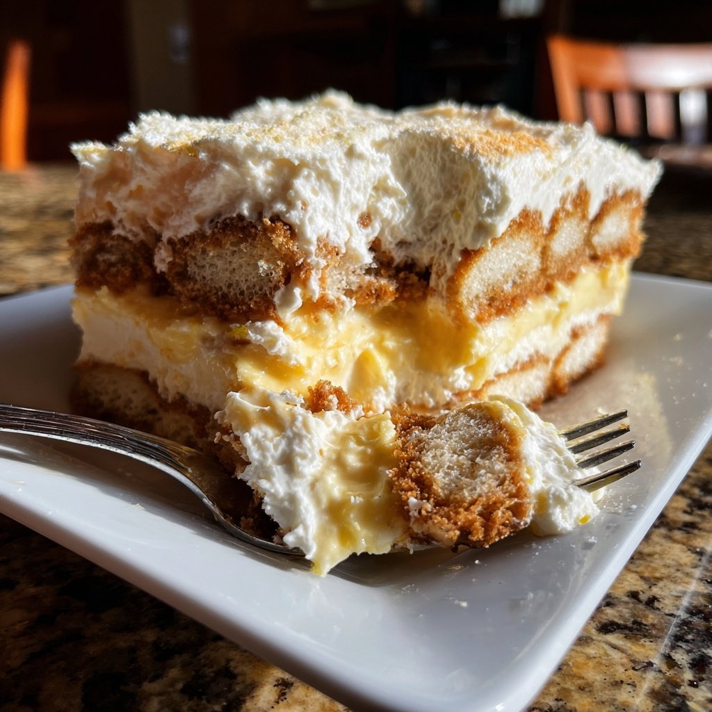 Limoncello Tiramisu mit Mascarpone Creme