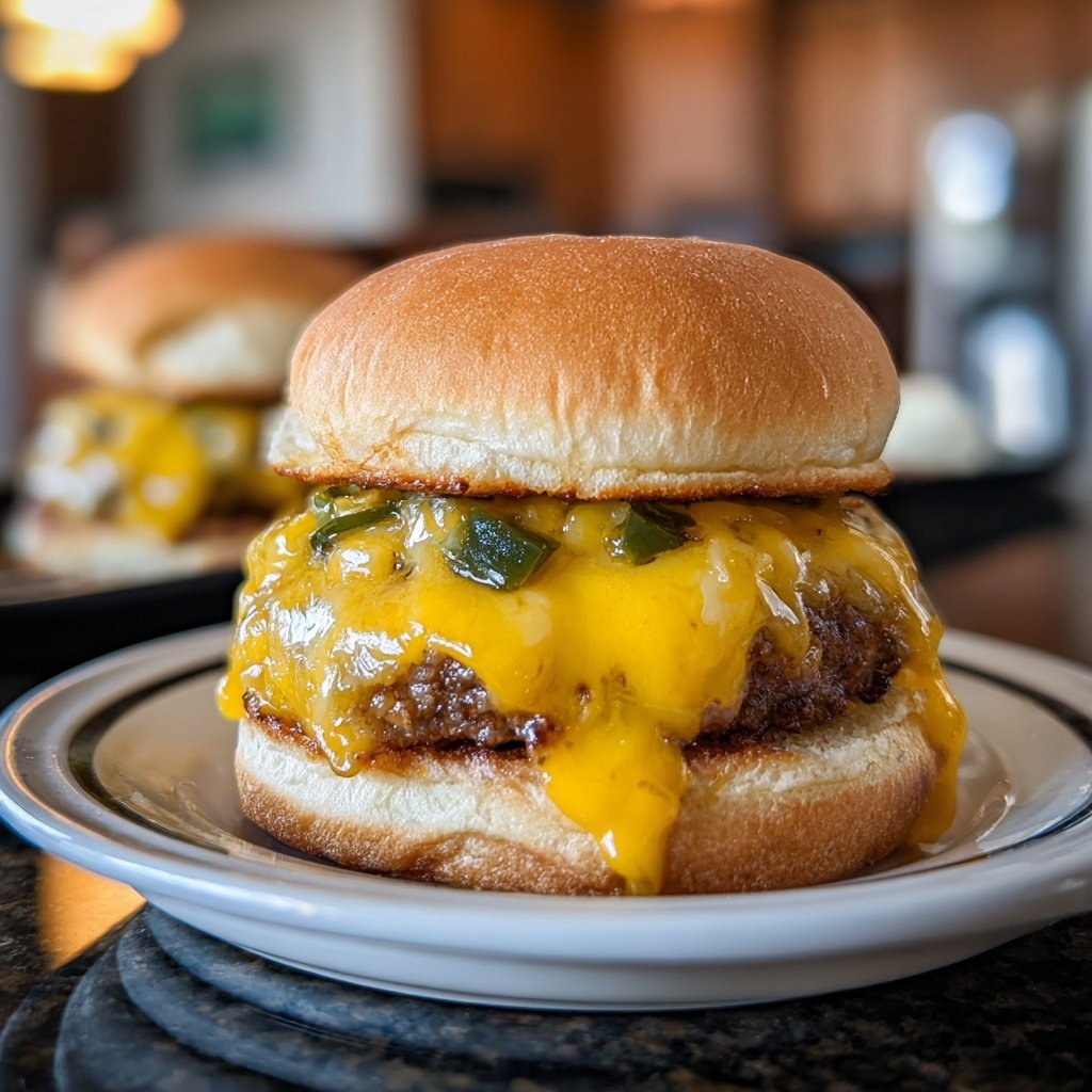 Cheddar Jalapeño Slider Genuss