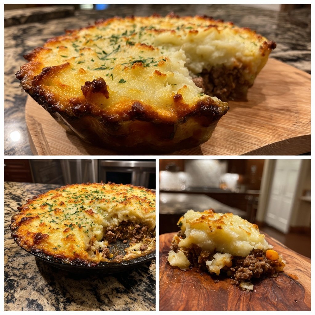 Würziges Shepherd's Pie mit Hackfleisch