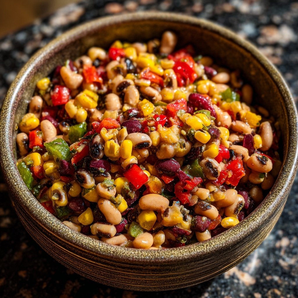 Cowboy Kaviar schwarzäugige Bohnen