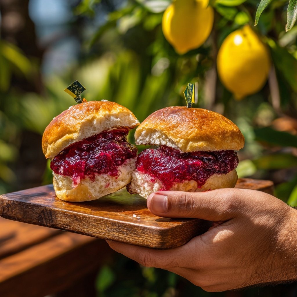 Hibiskus Limonade Sliders