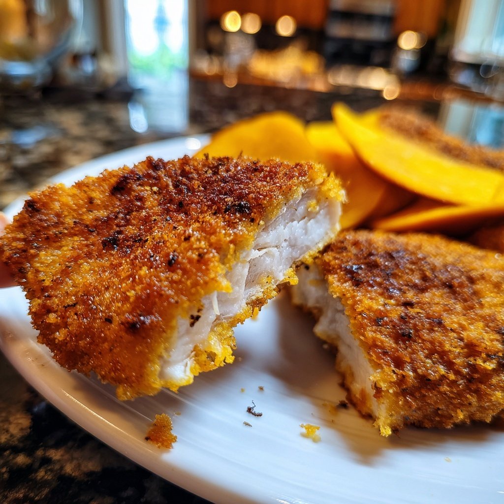 Seehecht Filet goldenem Rüben Rettich