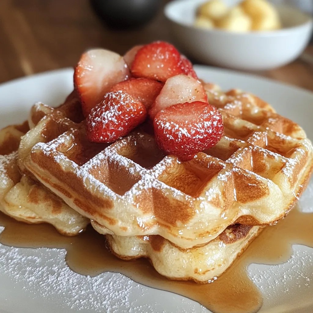 Bubble Waffeln - Grundrezept