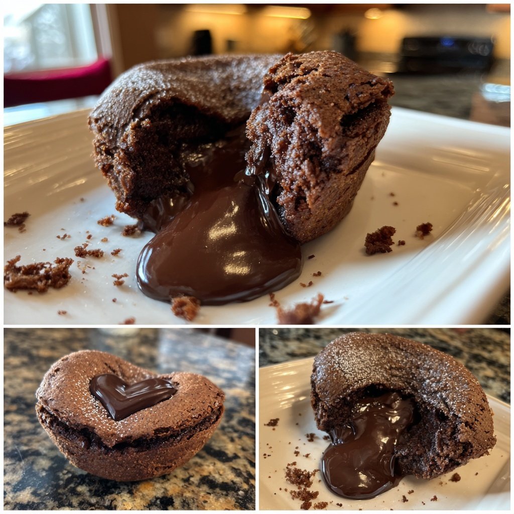 Galentine’s Schokoladen Lava Kuchen