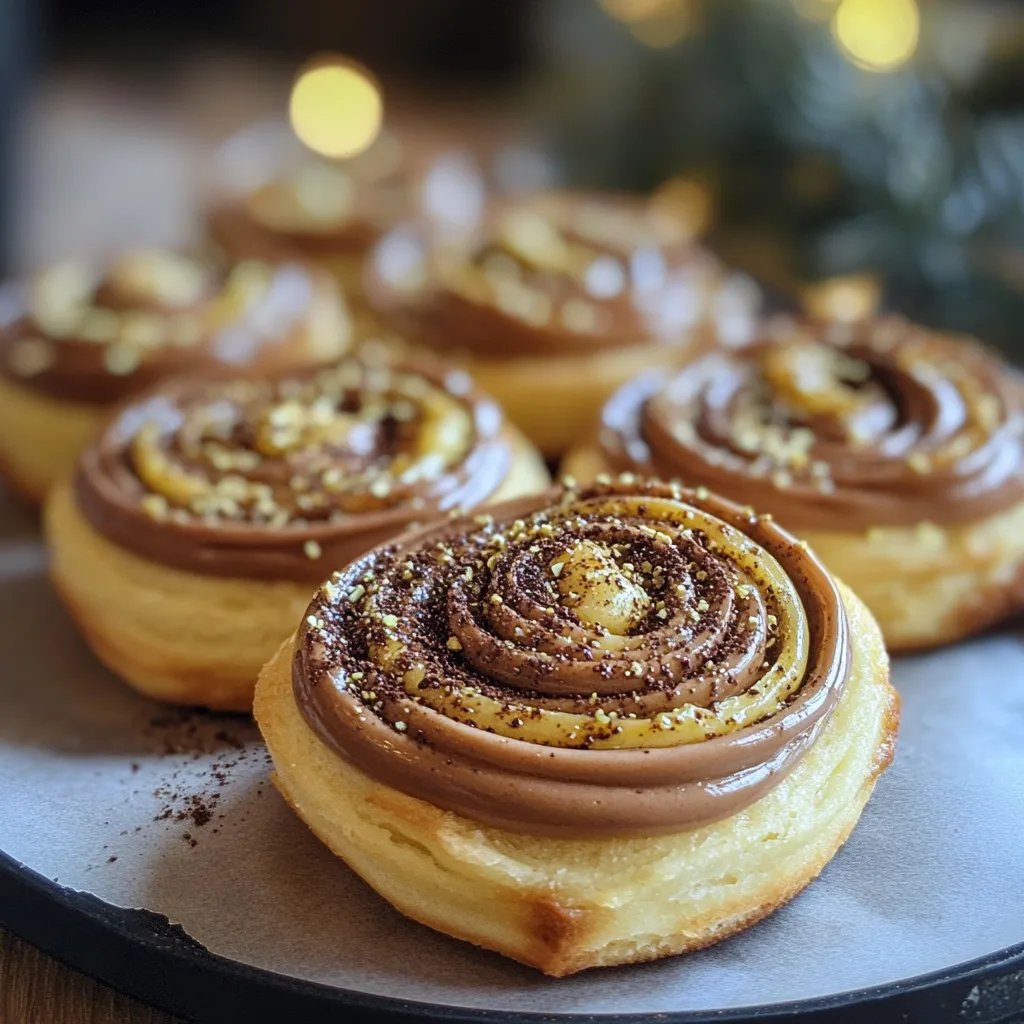 Spiralen Plätzchen mit Pistaziencreme