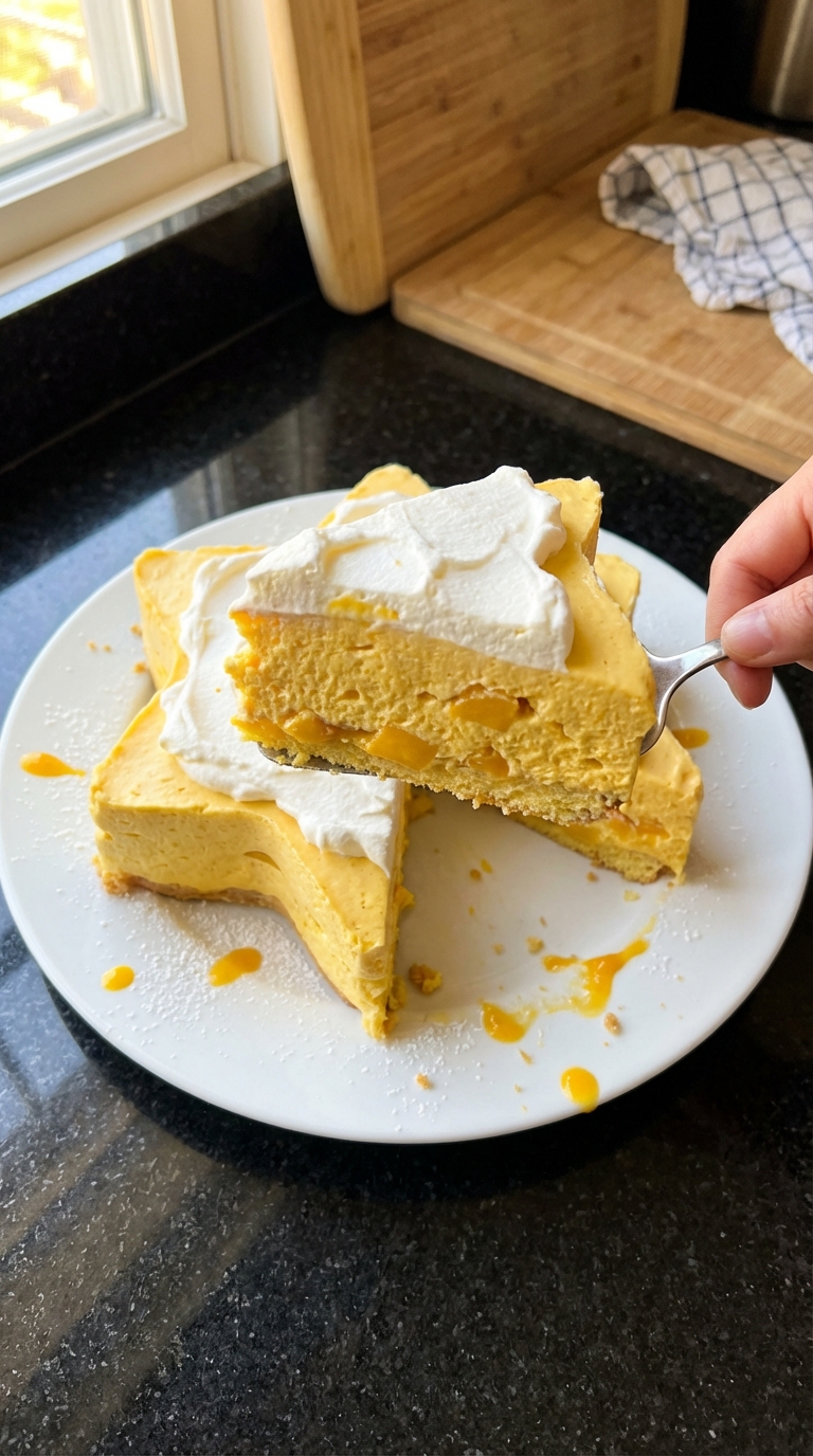 Mango Mousse Kuchen Fisch Sternzeichen