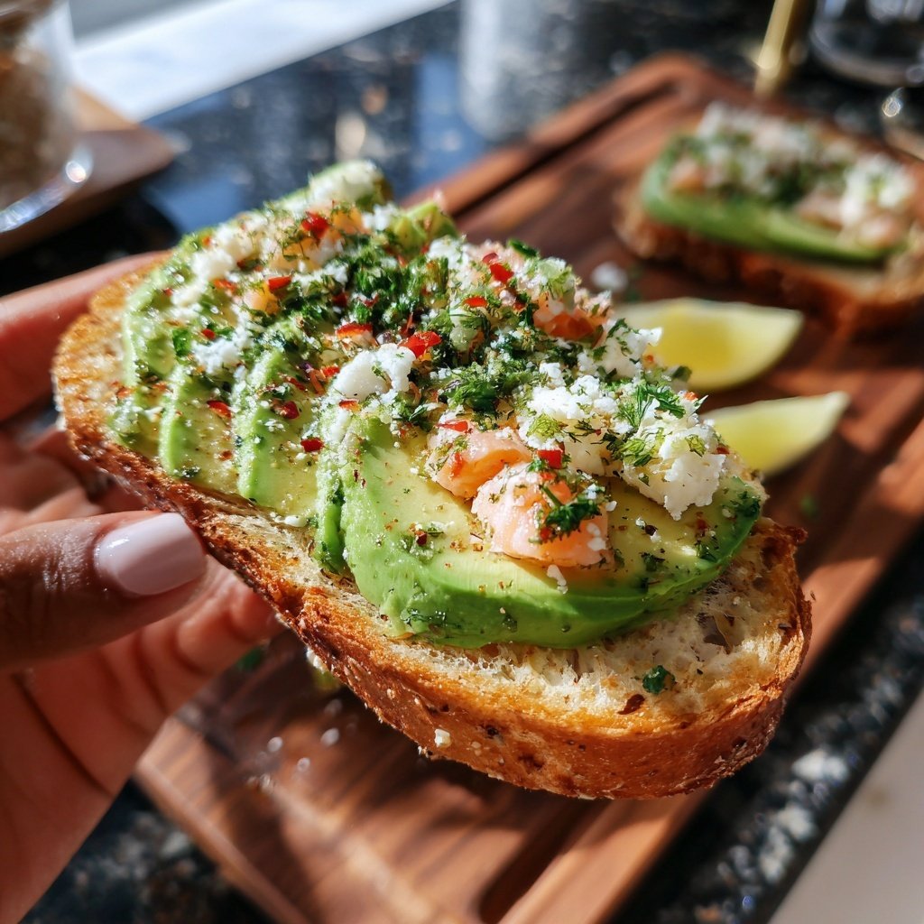 Chili Limette Lachs Avocado Toast