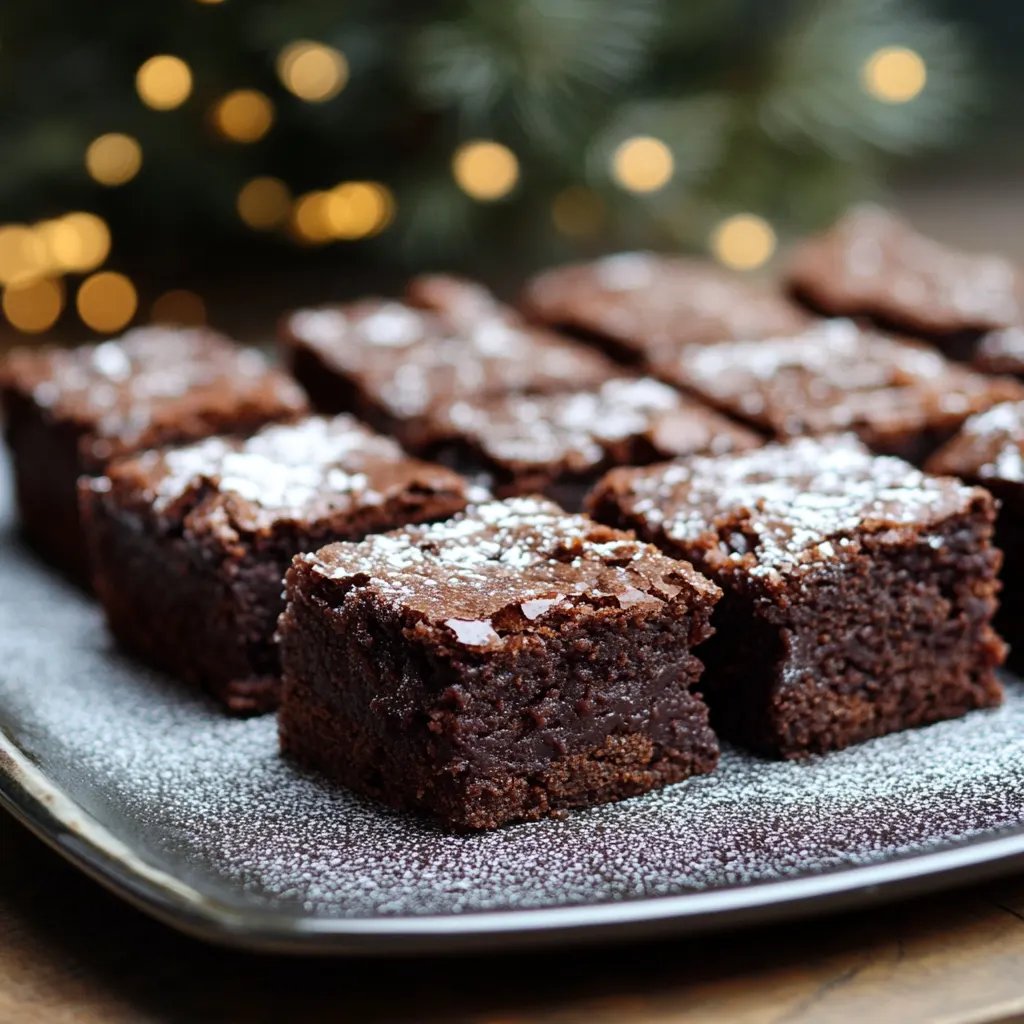 Lebkuchen Brownies