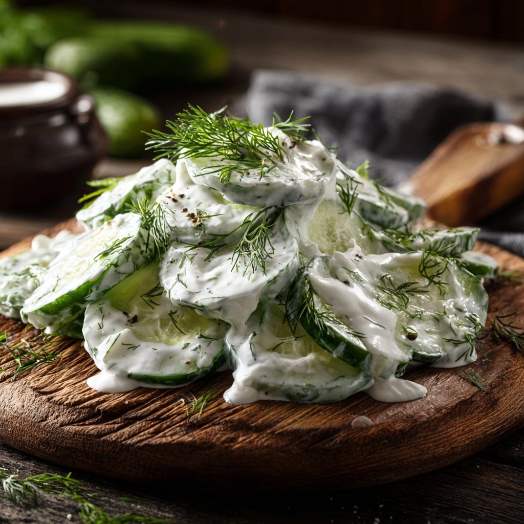Cremater Gurken-Dill-Salat