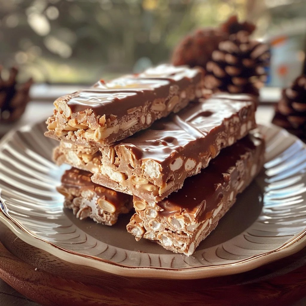 Mürbe Nougat Stangen