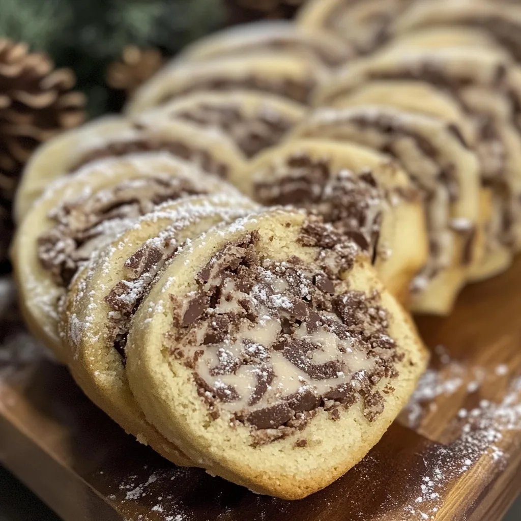 Baumstamm-Plätzchen